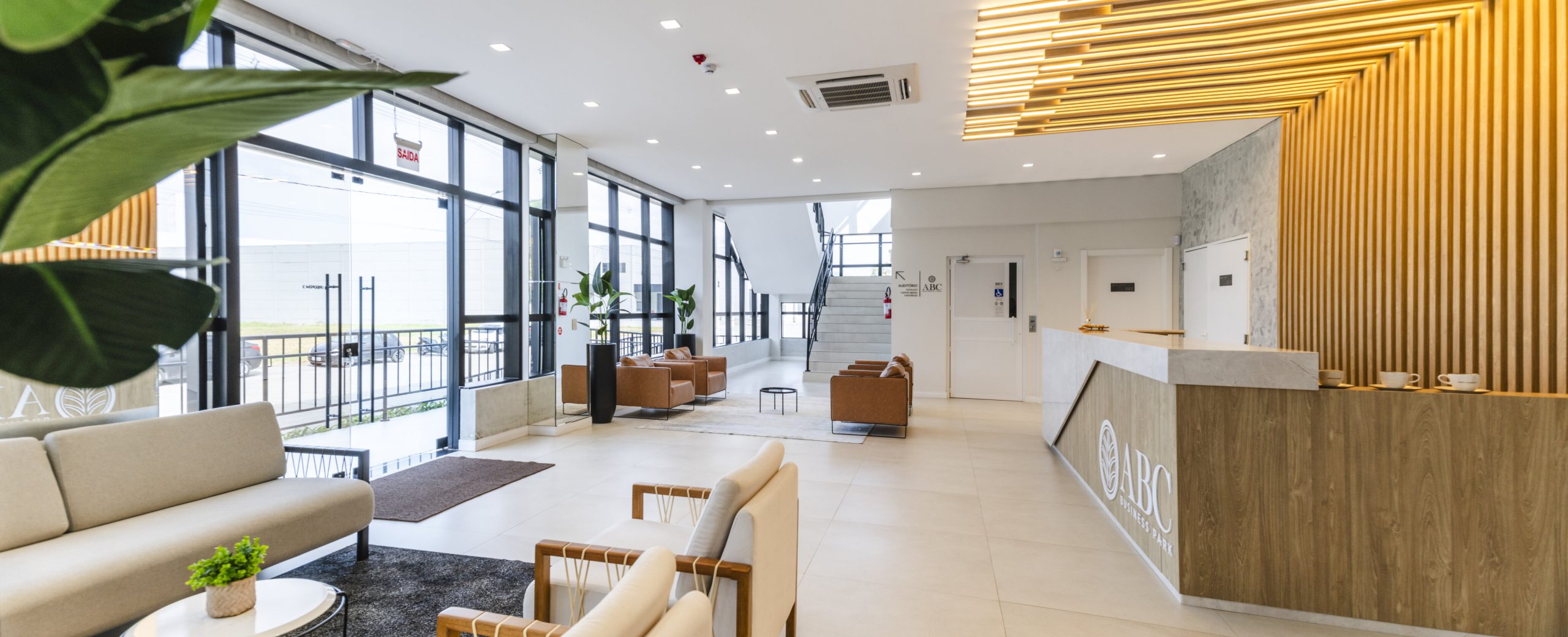 Aérea panorâmica do ABC Business Park, Porto Belo